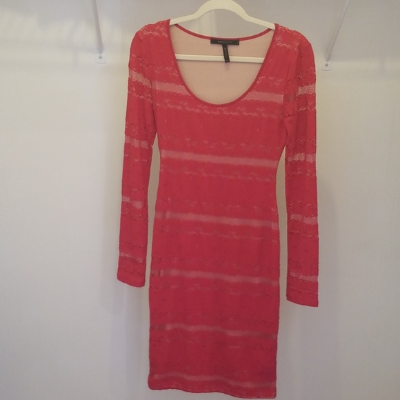 BCBG Tanya Red Dress XS - Picture 2 of 5